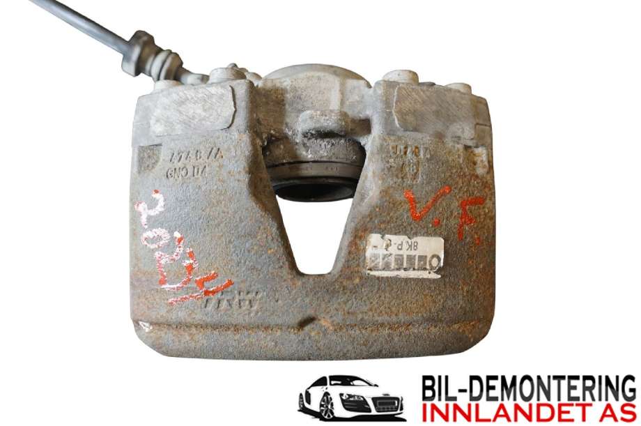 Bremsecaliper venstre foran til Audi A4 2007-2014 (Type IV) (B8) (B8) (AUDI|8K0 615 123 B|)
