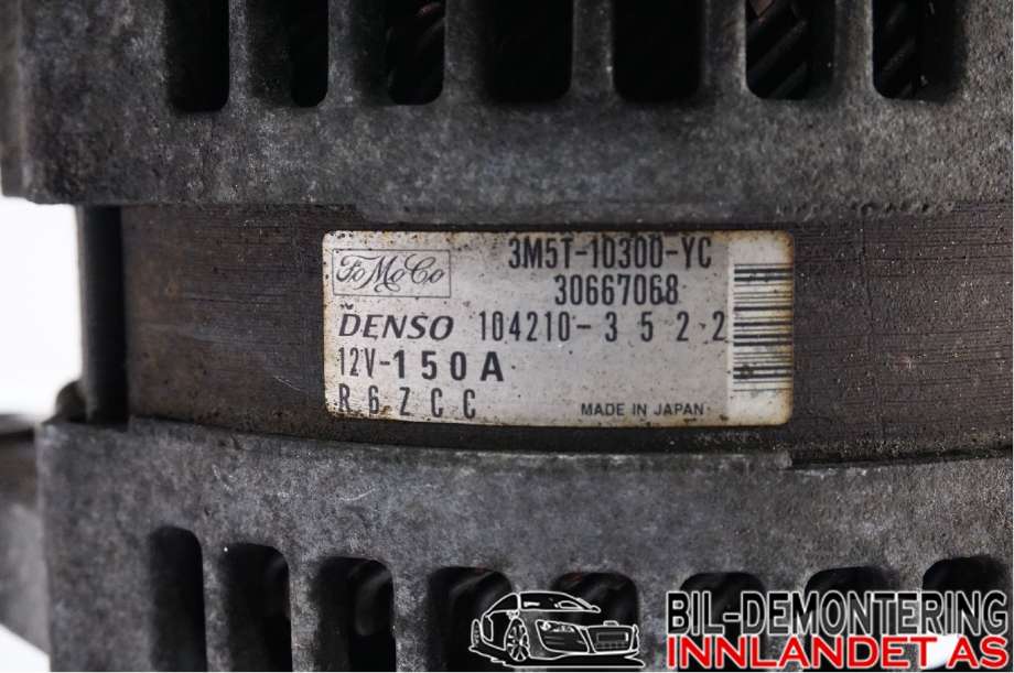 Dynamo til Volvo S40 2004-2007 (Type II, Fase 1) (VOLVO|36050997|)
