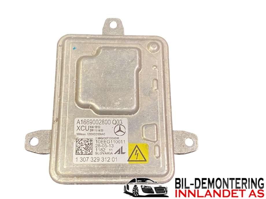 Styreenhet xenon/ballast til Mercedes A-Klasse, 2012-2018 (W176) (W176) (A 166 900 28 00)