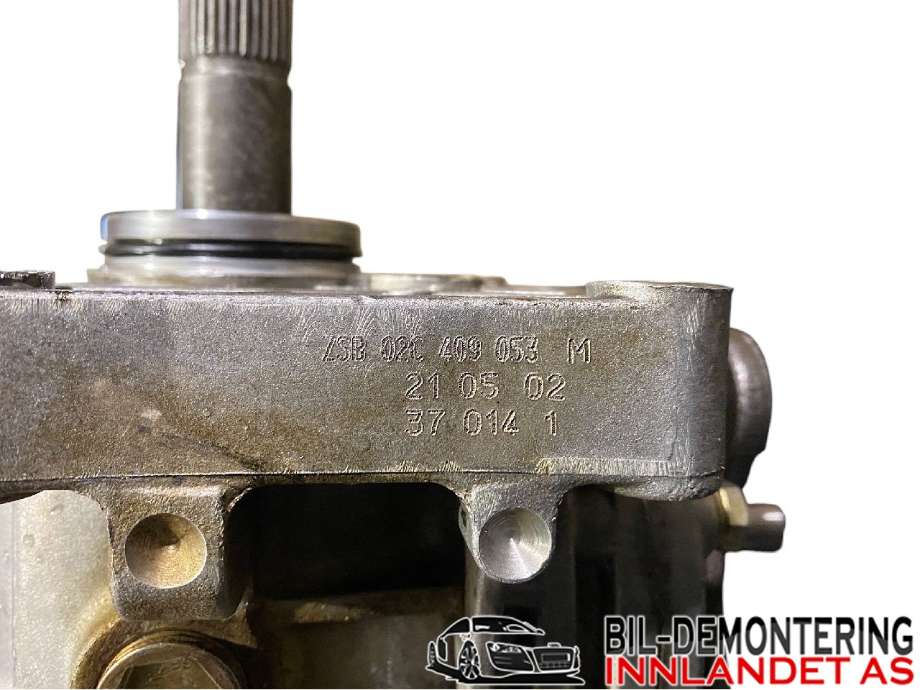 Girkasse 4WD fordelingskasse til Audi A3 1996-2003 (Type I) (AUDI|02C 409 053 M|)