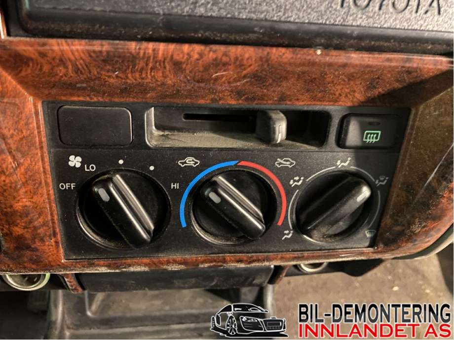Varmeapparat betjening til Toyota Land Cruiser 100, 1998-2007  (TOYOTA|5591060160)