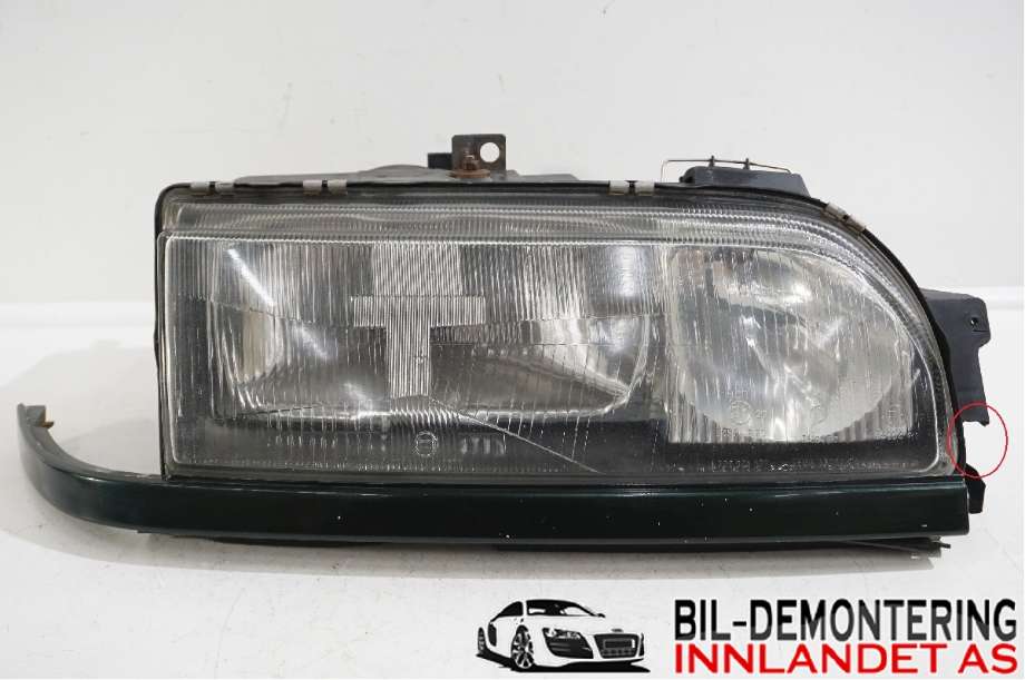 Frontlykt høyre halogen til Ford Scorpio, 1985-1991  
