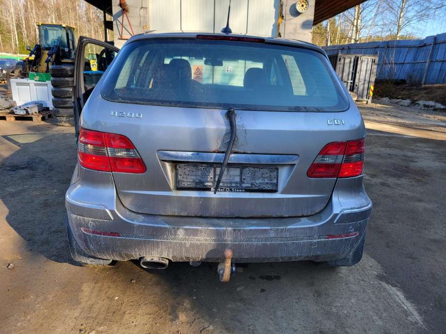 Mercedes B-Klasse 2005-2008 (Fase 1) (W245) (W245), Motorkode: 640941, Girkassekode: 