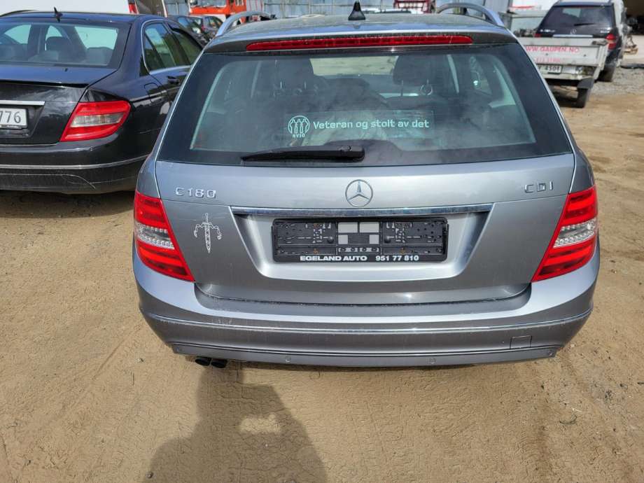 Mercedes C-Klasse 2011-2014 (Fase 2) (W204) (W204), Motorkode: 651913, Girkassekode: 