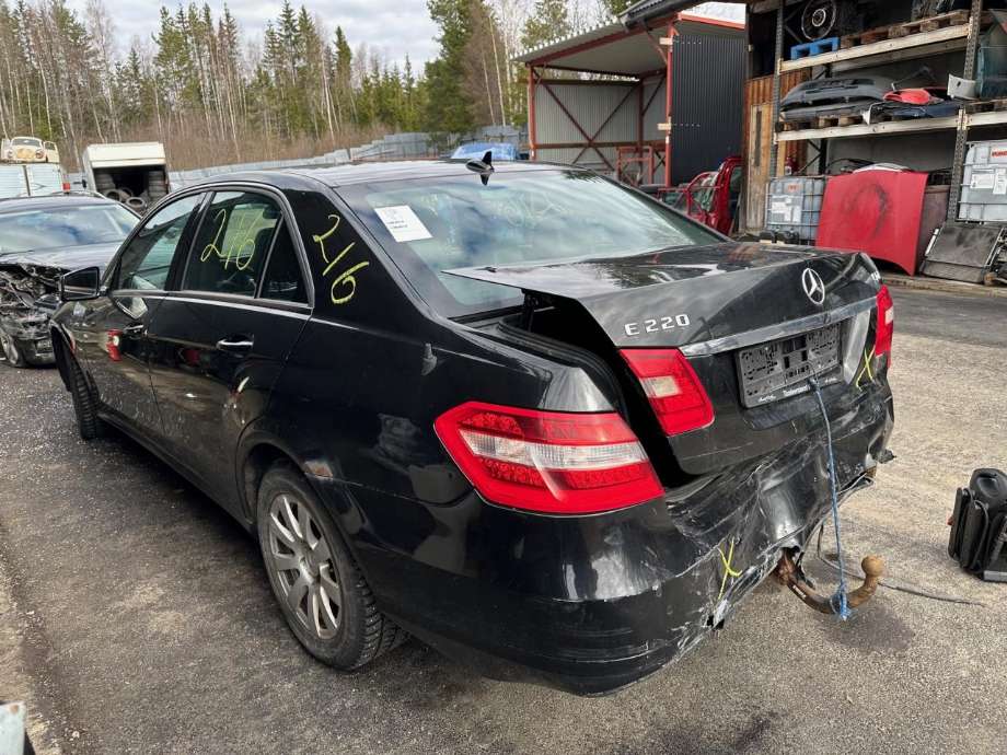 Mercedes E-Klasse 2009-2013 (Fase 1) (W212) (W212), Motorkode: 651924, Girkassekode: 