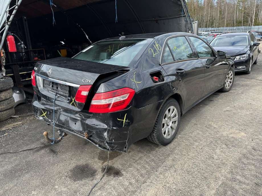 Mercedes E-Klasse 2009-2013 (Fase 1) (W212) (W212), Motorkode: 651924, Girkassekode: 