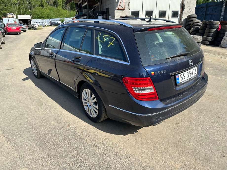 Mercedes C-Klasse 2011-2014 (Fase 2) (W204) (W204), Motorkode: 651913, Girkassekode: 