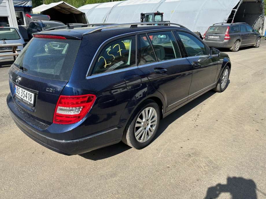Mercedes C-Klasse 2011-2014 (Fase 2) (W204) (W204), Motorkode: 651913, Girkassekode: 