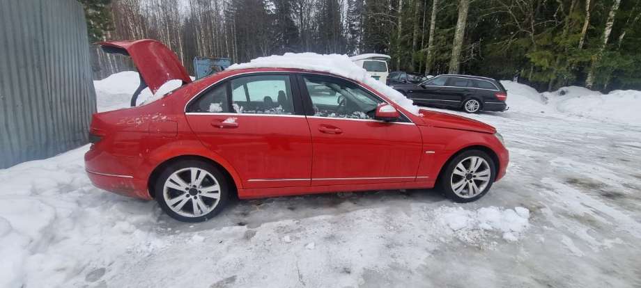 Mercedes C-Klasse 2007-2011 (Fase 1) (W204) (W204), Motorkode: 646811, Girkassekode: 71665502399685
