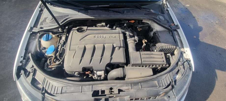 Audi A3 2009-2012 (Type II, Fase 2) delebil , Motorkode: CBA, Girkassekode: 