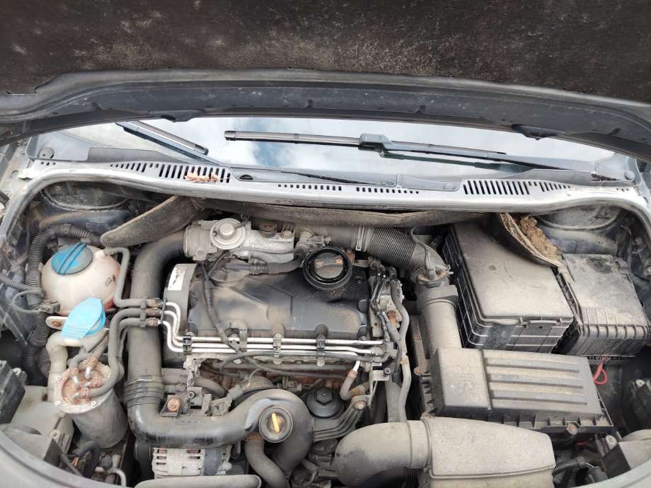 VW Touran 2007-2010 (Type I, Fase 2) , Motorkode: BXE, Girkassekode: 