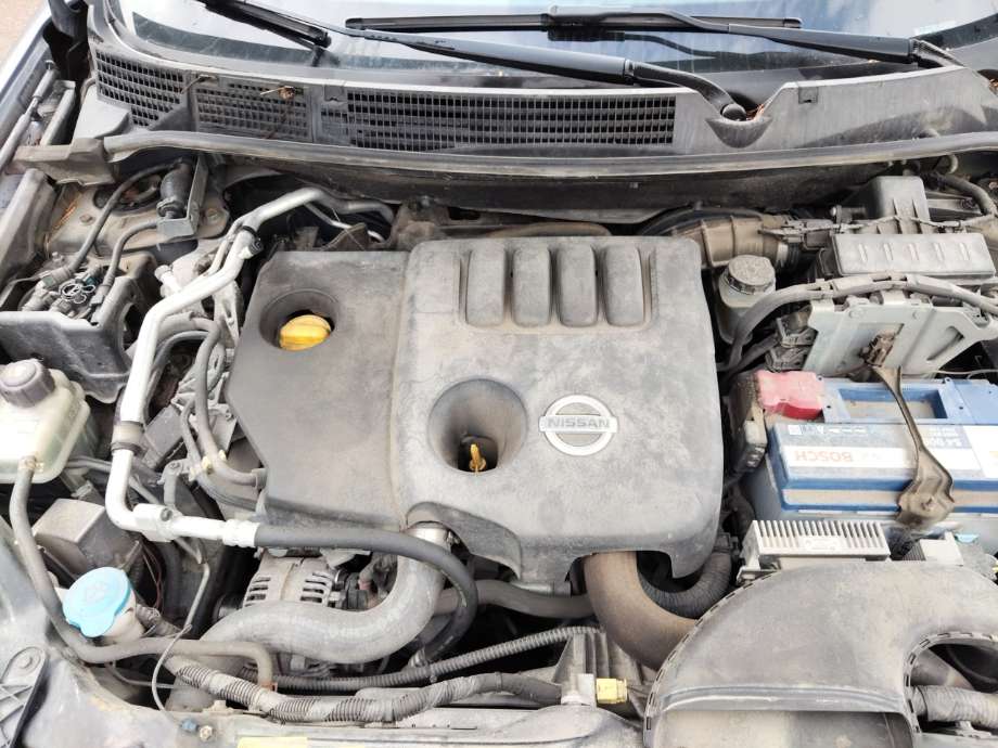 Nissan Qashqai 2007-2010 (Type I, Fase 1) delebil , Motorkode: K9K, Girkassekode: 
