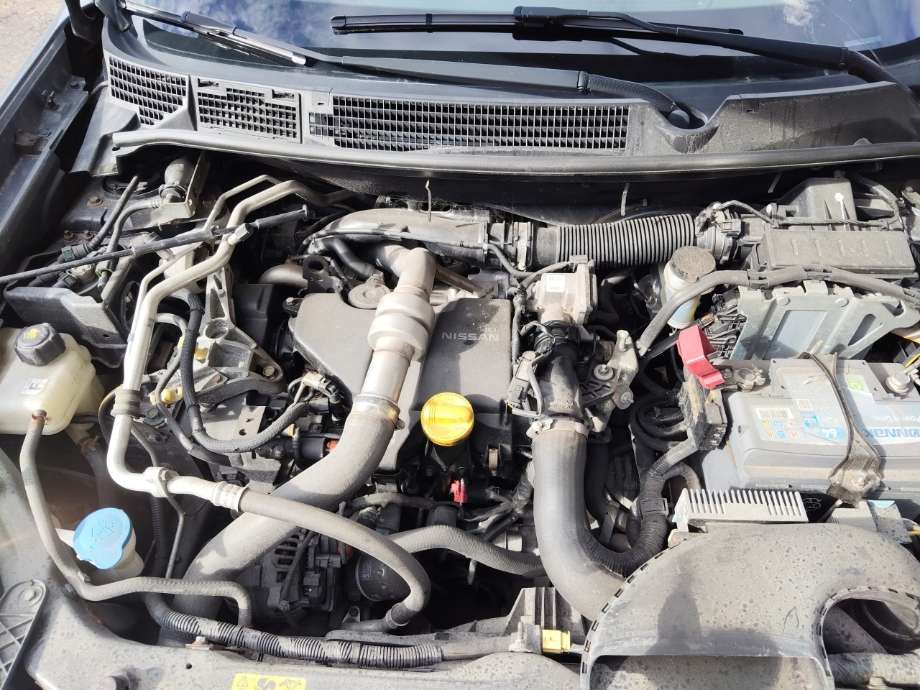 Nissan Qashqai 2010-2014 (Type I, Fase 2) , Motorkode: K9K, Girkassekode: 