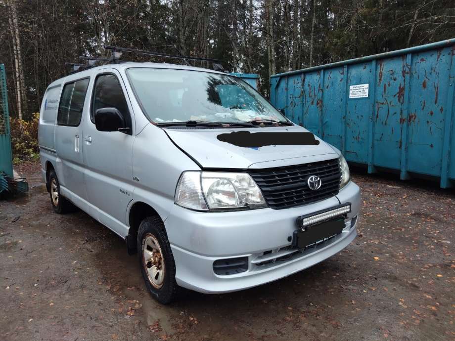 Toyota Hiace, 2007-2012 (Fase 3)  delebil , Motorkode: 2KD-FTV
