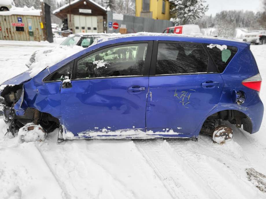 Toyota Verso-S, 2011-2015 (COMBI) (COMBI) delebil , Motorkode: 1NR-FE