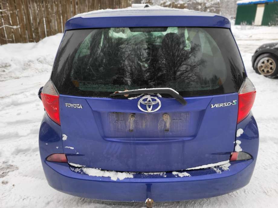 Toyota Verso-S 2011-2015 (COMBI) delebil , Motorkode: 1NR-FE, Girkassekode: 