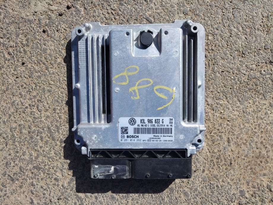 Styreenhet motor til VW Tiguan, 2007-2011 (Type I, Fase 1)  (F 03L 906 022 RP)