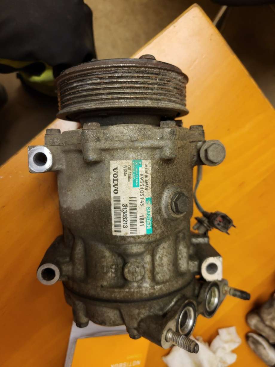 Aircondition kompressor til Volvo V60, 2010-2013 (Type I, Fase 1)  (31395068)