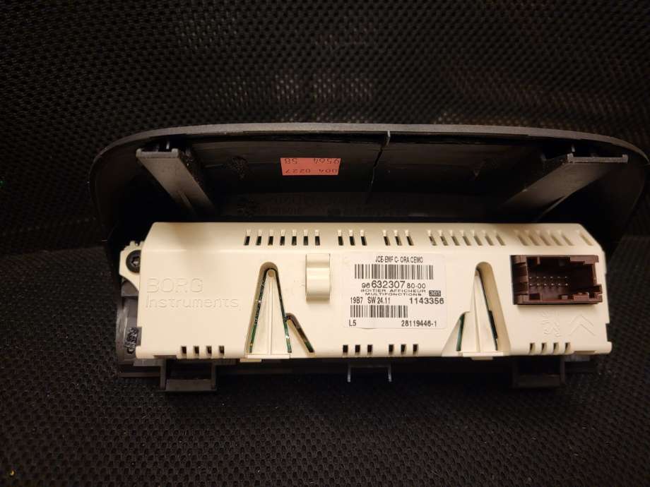 Instrument kjørecomputer til Peugeot 307 2005-2008 (Fase 2) (98 218 524 80|)