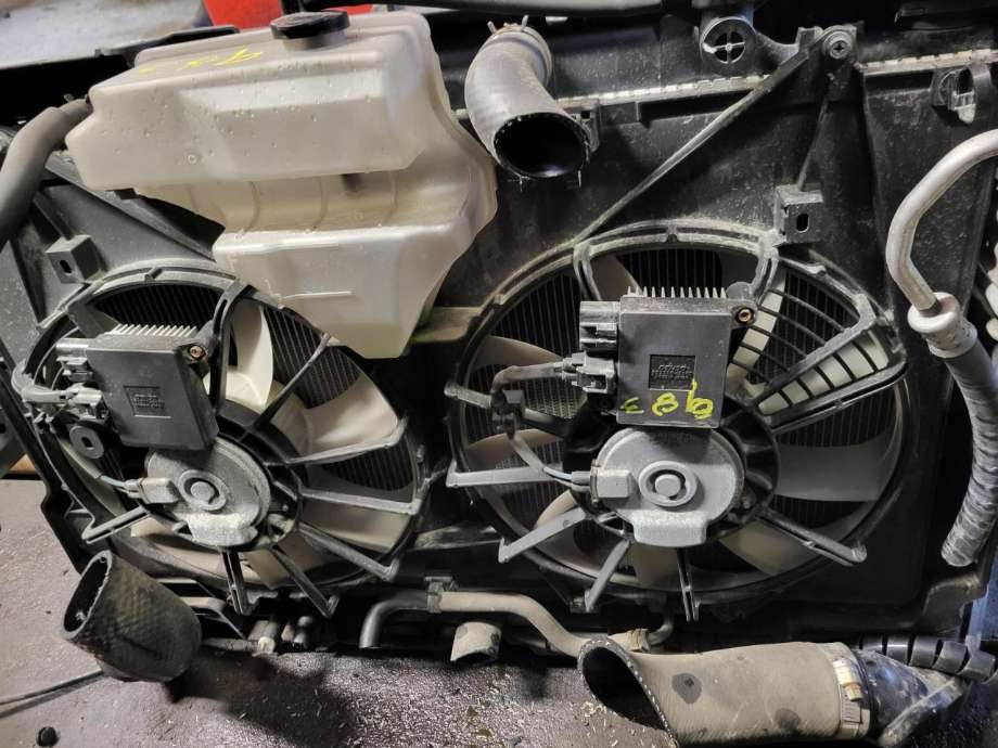 Kjølevifte elektrisk til Mazda CX-5, 2012-2017 (Type I)  (SH0215140)