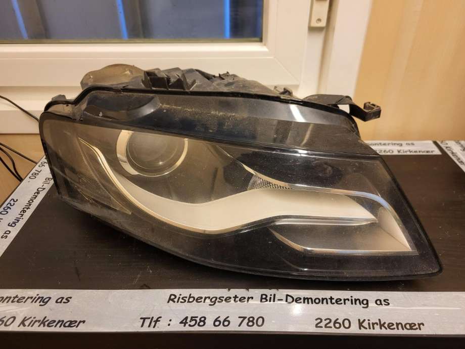 Frontlykt høyre xenon til Audi A4, 2007-2014 (Type IV) (B8) (B8) (8K0 941 030 AQ)