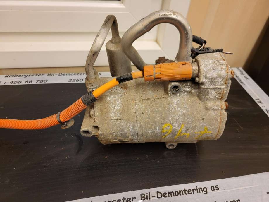 Aircondition kompressor elbil til Peugeot Partner, 2015-2019 (Type II, Fase 2) (9678577680)