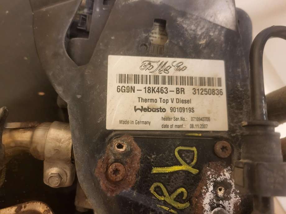 Dieselvarmer til Volvo XC70 2005-2007 (Type I, Fase 2)  (30747415|6G9N-18K463-BR 31250836|)