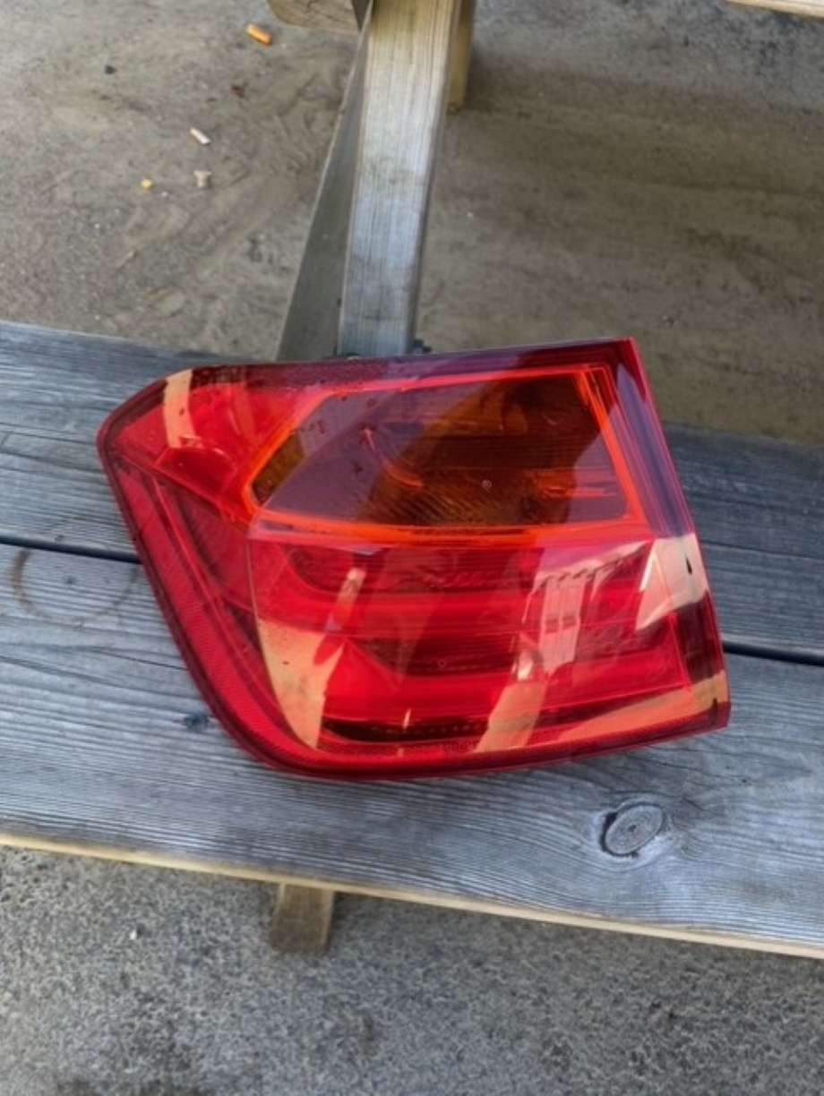 Baklykt venstre ytre til BMW 3-Serie, 2012-2018 (F30/F31/F34) (F30/F31/F34) (63 21 7 312 845)