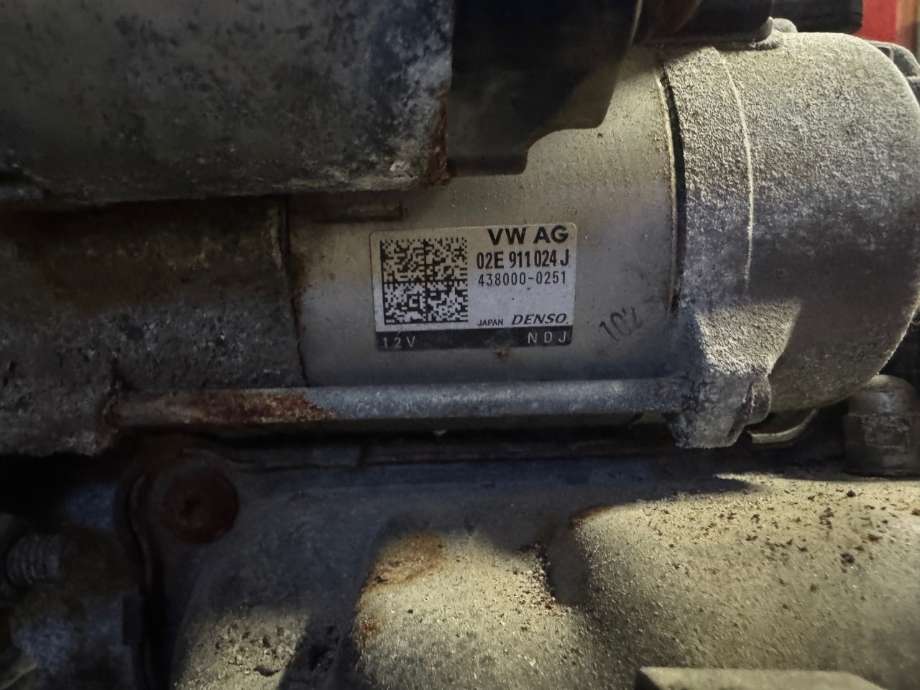 Starter til VW Passat, 2015-2019 (Fase 1) (B8) (B8) (02E 911 024 J)