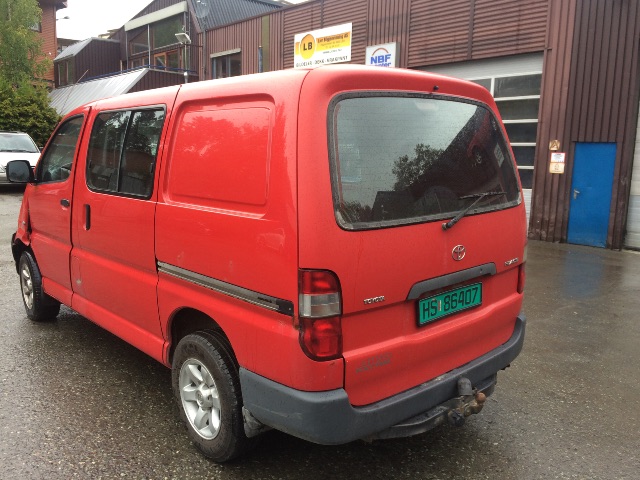 Toyota Hiace 2001-2006 (Fase 2) , Motorkode: 2KD-FTV, Girkassekode: