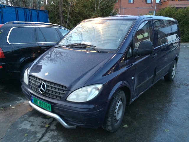 Mercedes Vito/Viano 2004-2010 (Fase 1) (W639) (W639), Motorkode: OM646.982, Girkassekode: 