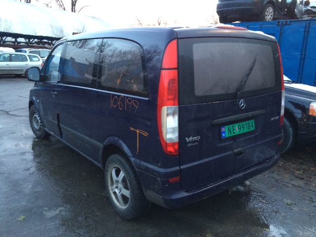 Mercedes Vito/Viano 2004-2010 (Fase 1) (W639) (W639), Motorkode: OM646.982, Girkassekode: 
