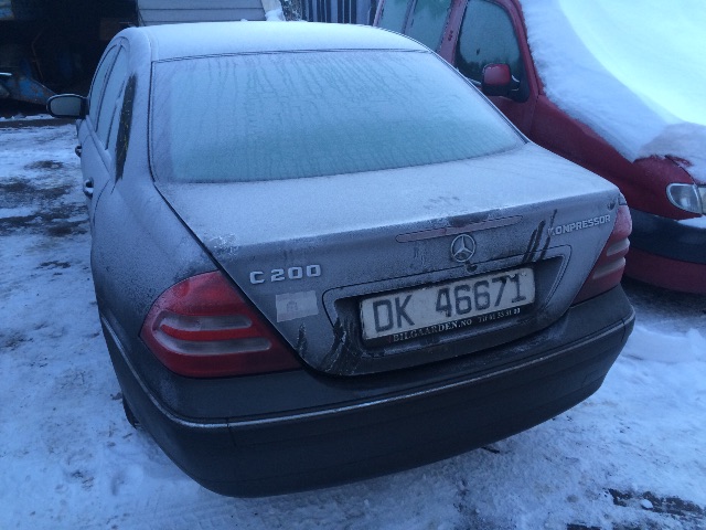 Mercedes C-Klasse 2000-2004 (Fase 1) (W203) (W203), Motorkode: M111.955, Girkassekode: