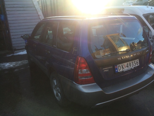 Subaru Forester 2002-2005 (Type II, Fase 1) , Motorkode: EJ201, Girkassekode: