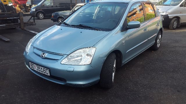 Honda Civic 2001-2005 (Type VII) (ENGELSK) (ENGELSK), Motorkode: D16V1, Girkassekode: 