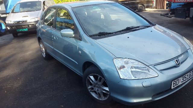 Honda Civic 2001-2005 (Type VII) (ENGELSK) (ENGELSK), Motorkode: D16V1, Girkassekode: 