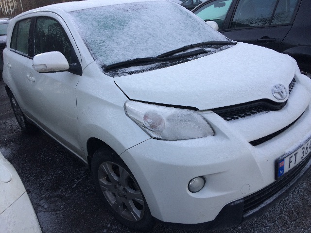 Toyota Urban Cruiser 2009-2014 , Motorkode: 1ND-TV, Girkassekode: 