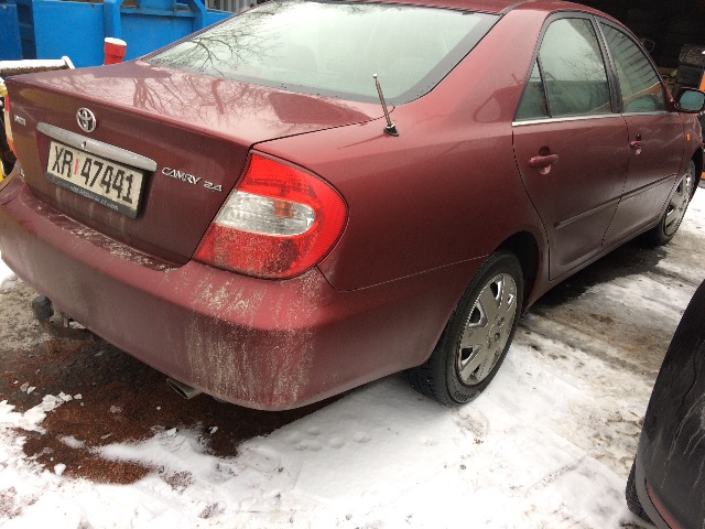 Toyota Camry 2001-->> , Motorkode: 2AZ-FE, Girkassekode: 