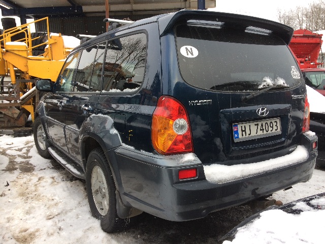 Hyundai Terracan 2002-2007 , Motorkode: P72U, Girkassekode: 