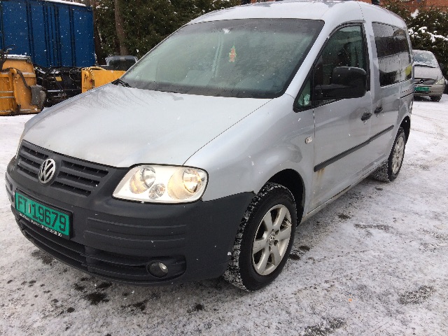 VW Caddy 2004-2010 (Type III, Fase 1) , Motorkode: BLS, Girkassekode: 