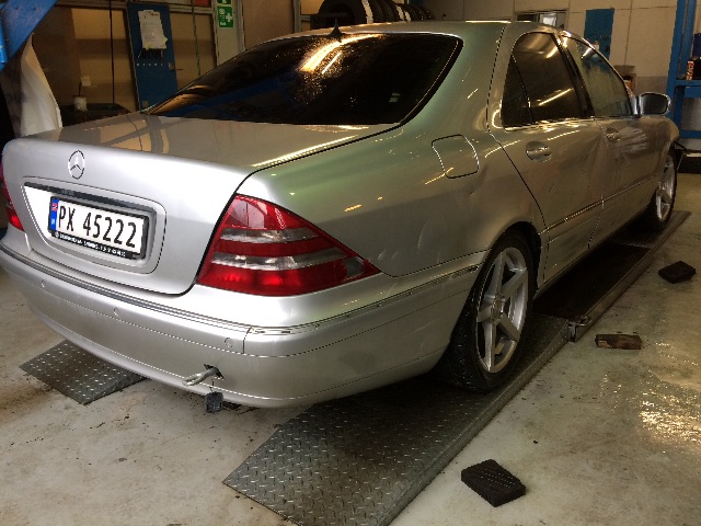 Mercedes S-Klasse 1999-2005 (W220) (W220), Motorkode: OM613.960, Girkassekode: 