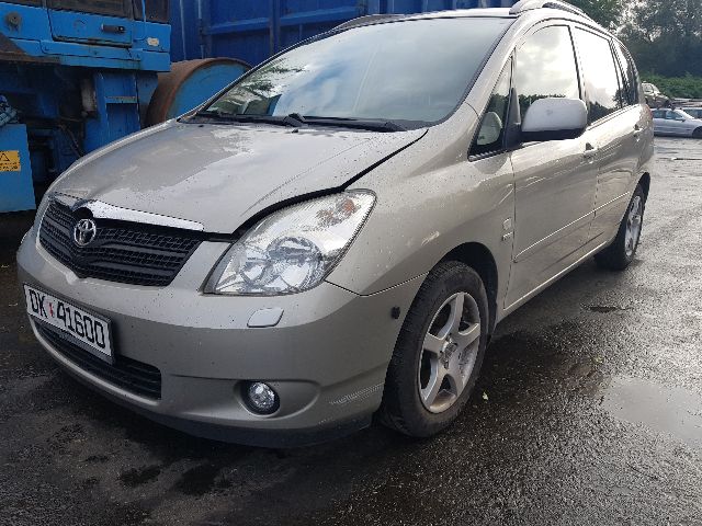 Toyota Verso 2002-2004 (COROLLA) (COROLLA), Motorkode: 1ZZ-FE, Girkassekode: 
