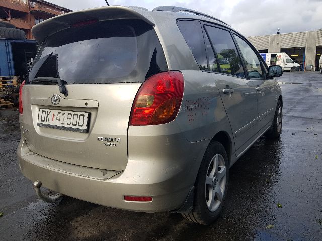 Toyota Verso 2002-2004 (COROLLA) (COROLLA), Motorkode: 1ZZ-FE, Girkassekode: 
