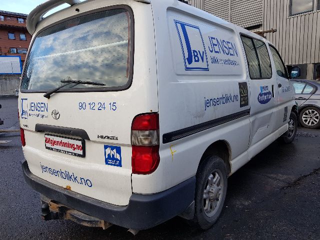 Toyota Hiace 2007-2012 (Fase 3) , Motorkode: 2KD-FTV, Girkassekode: 