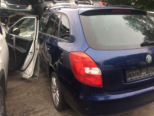 Škoda Fabia 2007-2010 (Type II, Fase 1) , Motorkode: BZG, Girkassekode: 