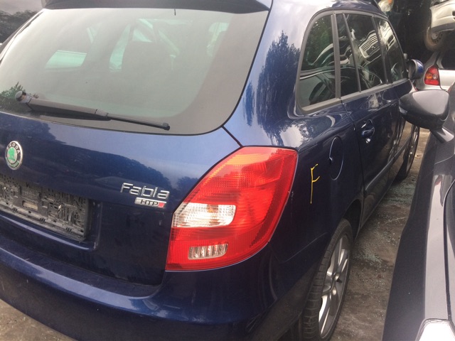 Škoda Fabia 2007-2010 (Type II, Fase 1) , Motorkode: BZG, Girkassekode: 