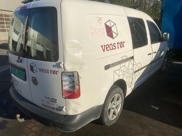 VW Caddy 2010-2015 (Type III, Fase 2) , Motorkode: CFH, Girkassekode: 