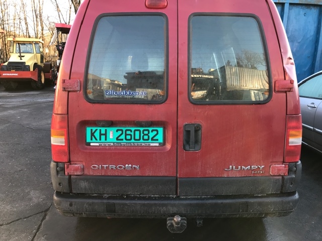 Citroën Jumpy 1995-2007 (Type I) , Motorkode: RHZ, Girkassekode: 
