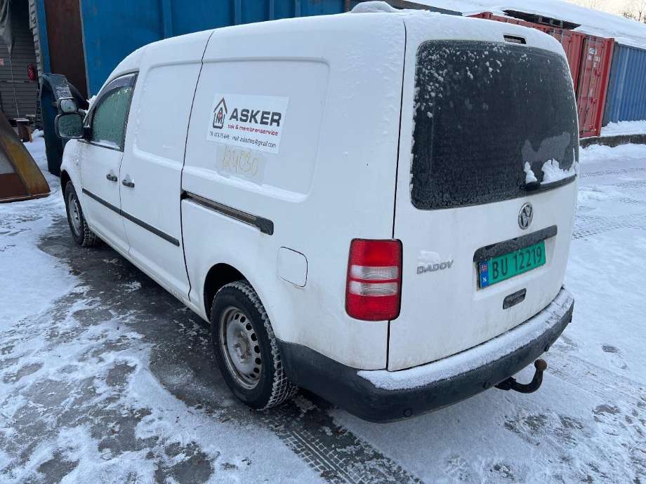 VW Caddy 2010-2015 (Type III, Fase 2) , Motorkode: CAY, Girkassekode: 