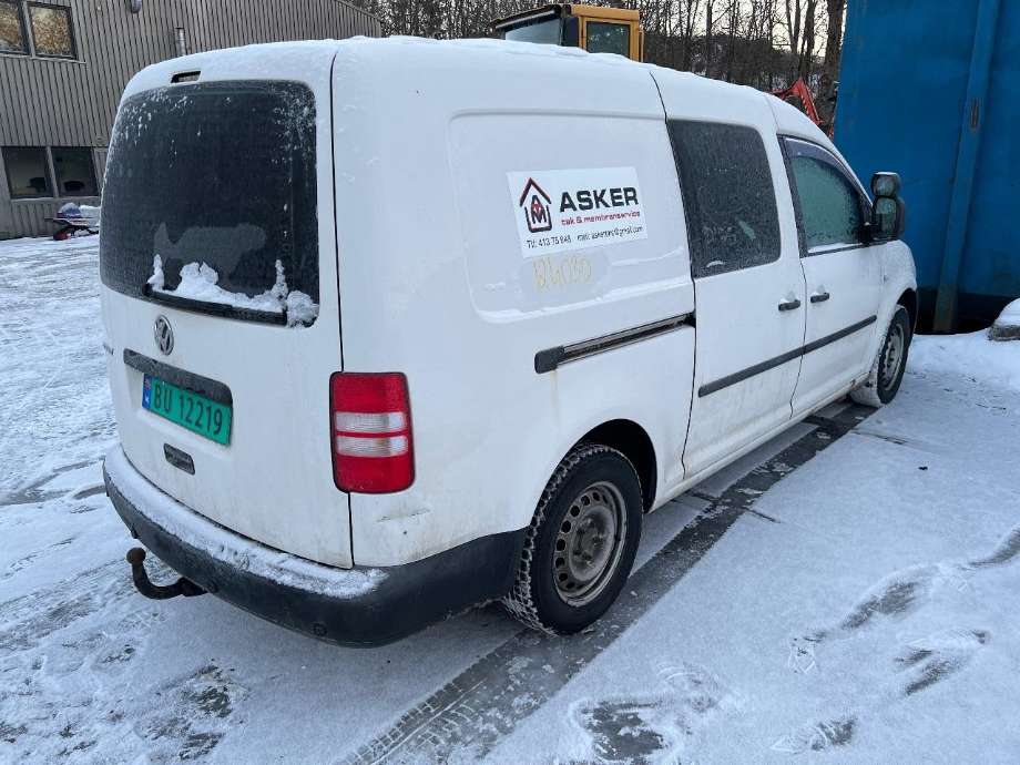 VW Caddy 2010-2015 (Type III, Fase 2) , Motorkode: CAY, Girkassekode: 